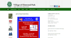 Desktop Screenshot of elmwoodpark.org